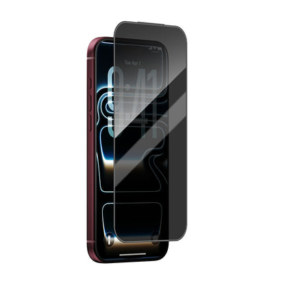 Apple iPhone 18 Pro Max Wiwu GT-034 Glass Ultra Privacy Serisi 3D Hayalet Ekran Koruyucu Cam + Kolay Uygulama Aparatı