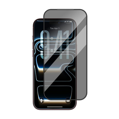 Apple iPhone 18 Pro Wiwu GT-034 Glass Ultra Privacy Serisi 3D Hayalet Ekran Koruyucu Cam + Kolay Uygulama Aparatı