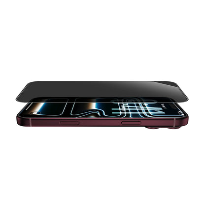 Apple iPhone 18 Pro Wiwu GT-034 Glass Ultra Privacy Serisi 3D Hayalet Ekran Koruyucu Cam + Kolay Uygulama Aparatı