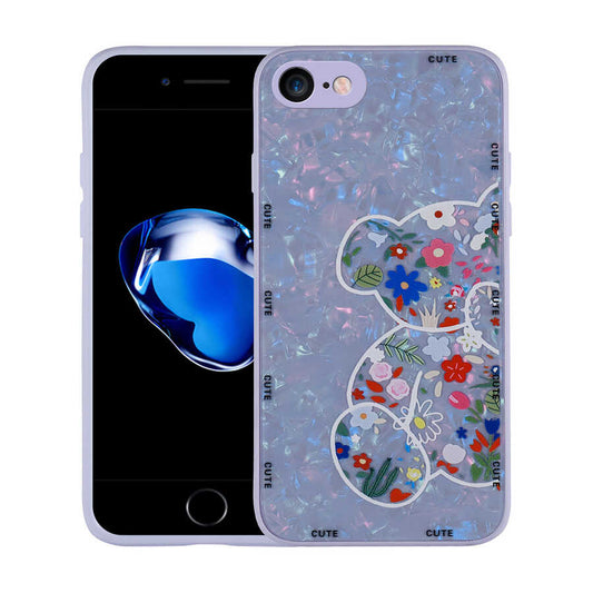 Apple iPhone 7 Kılıf Desenli Sert Silikon Zore Mumila Kapak