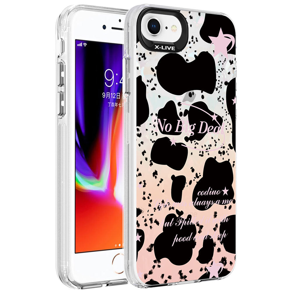 Apple iPhone 7 Kılıf Mermer Desenli Zore Marbello Kapak