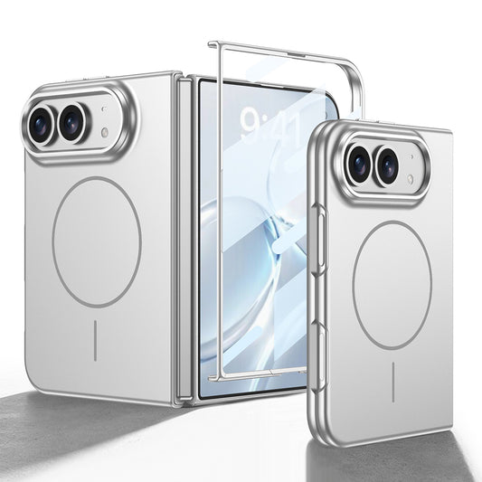 Apple iPhone Duo Kılıf Wireless Şarj Özellikli Zore Kıpta M-safe Kapak