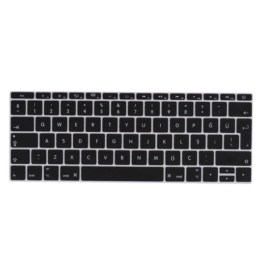 Apple Macbook 12' Retina A1534 Zore Klavye Koruyucu Silikon Ped