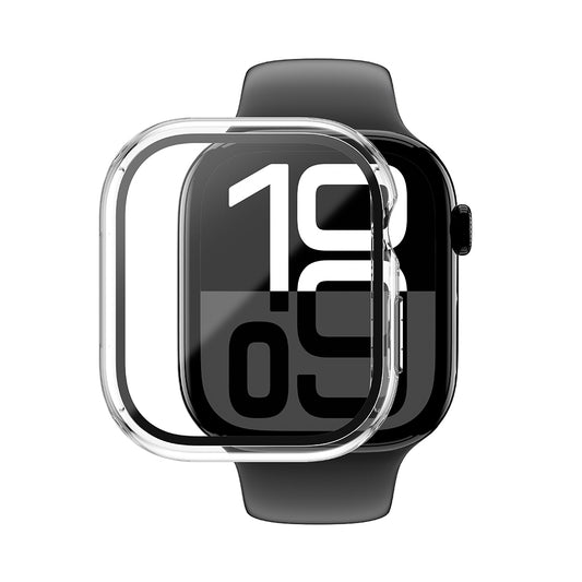 Apple Watch 10 42mm Amazingthing Radix Minimal FullGuard Sert PC Kasa ve Ekran Koruyucu