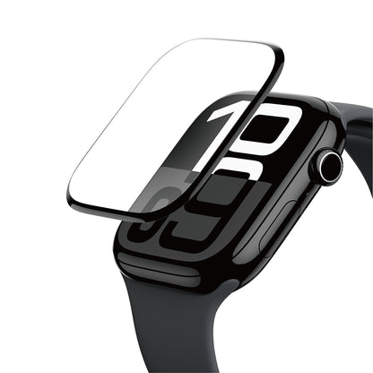 Apple Watch 10 46mm Amazingthing Radix Protective Parmak İzi Bırakmayan HD Ekran Koruyucu Film + Kolay Uygulama Aparatı