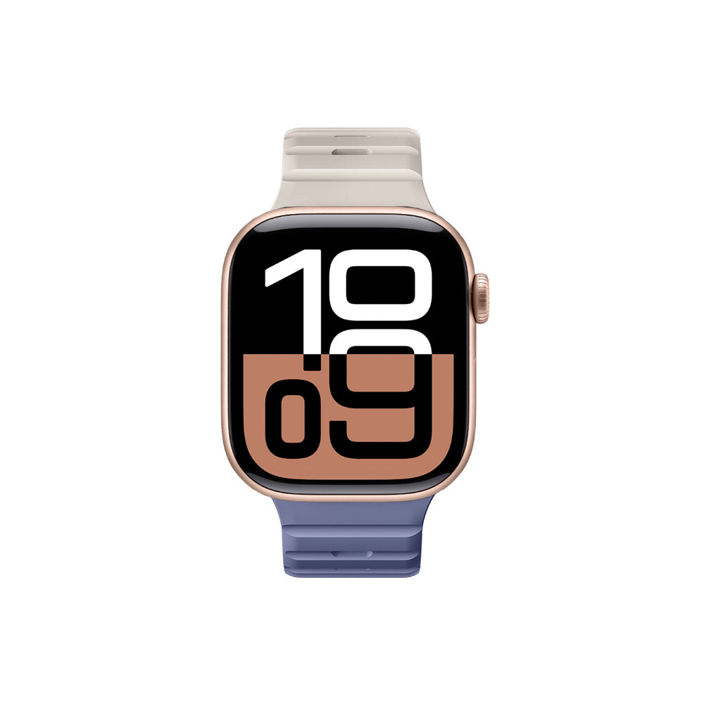 Apple Watch 10 46mm Amazingthing SilqLock Silikon Kordon Strap Kayış