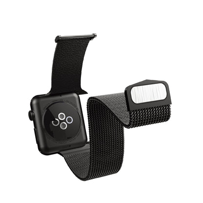 Apple Watch 10 46mm Raptic Hybrid Serisi Metal Hasır Kordon