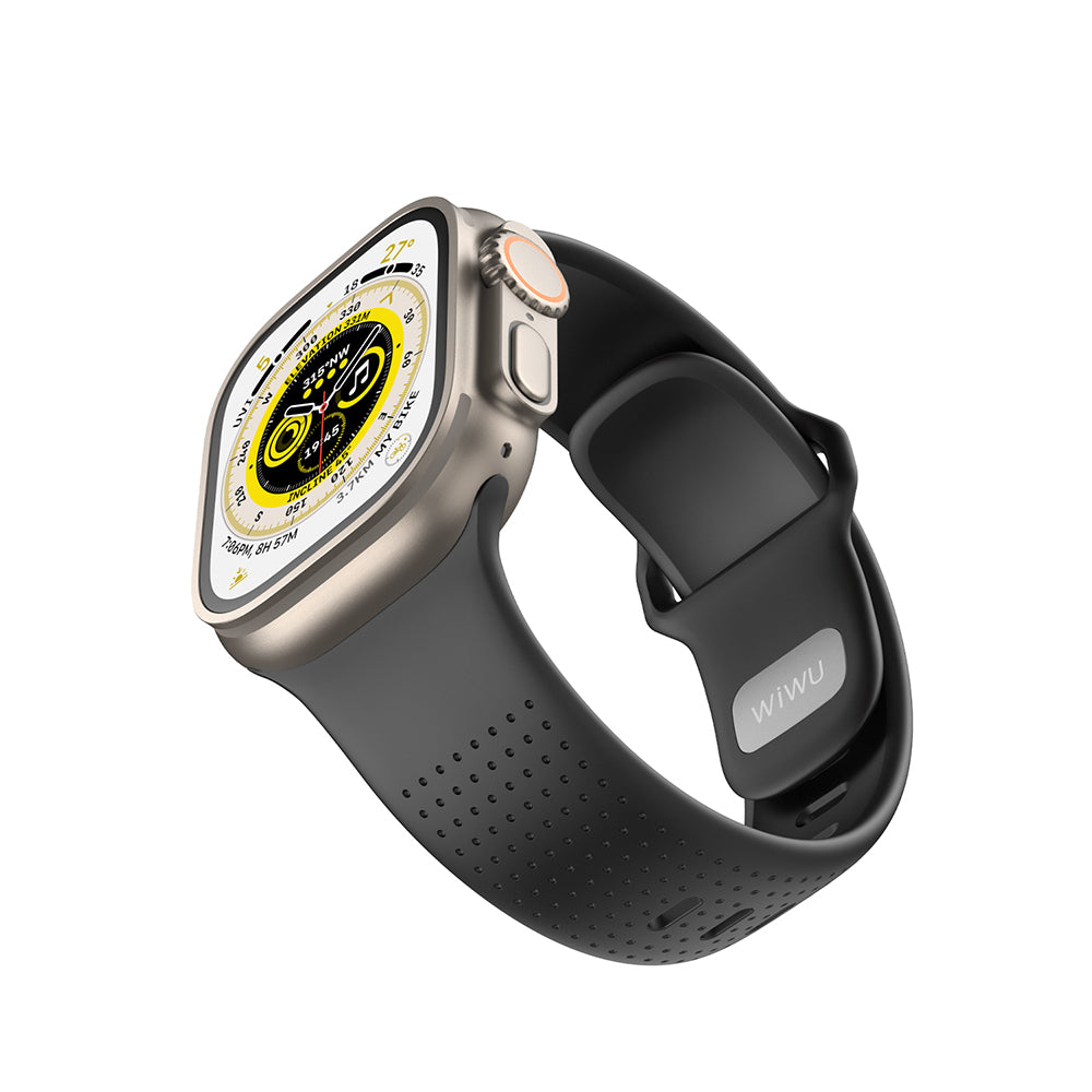 Apple Watch 10 46mm Wiwu Wi-WB0201 Comf Secur Serisi Silikon Kordon