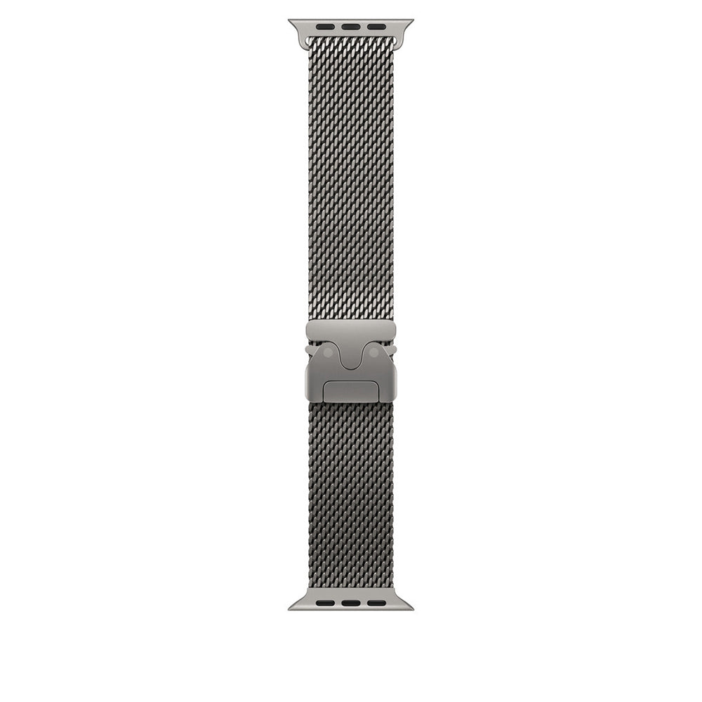 Apple Watch 10 46mm Zore KRD-100 Titanyum Hasır Kordon