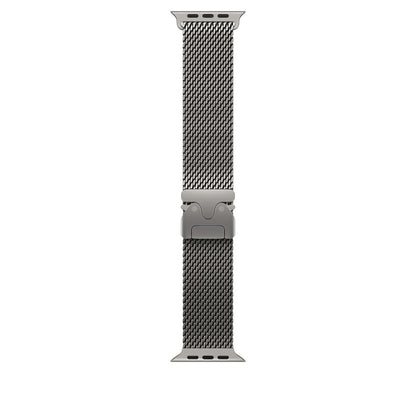 Apple Watch 10 46mm Zore KRD-100 Titanyum Hasır Kordon