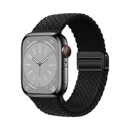 Apple Watch 10 46mm Zore KRD-134 Örgü Tasarımlı Hasır Kordon Strap Kayış
