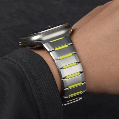 Apple Watch 10 46mm Zore KRD-155 Metal Silikon Kordon