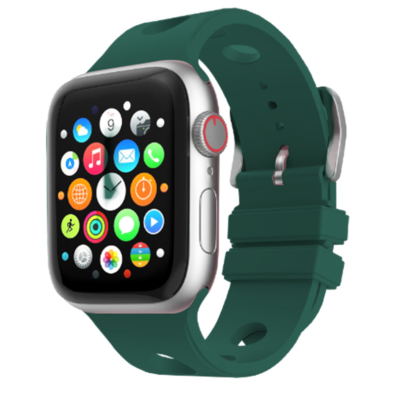 Apple Watch 38mm Delikli Tasarım Zore KRD-147 Silikon Kordon