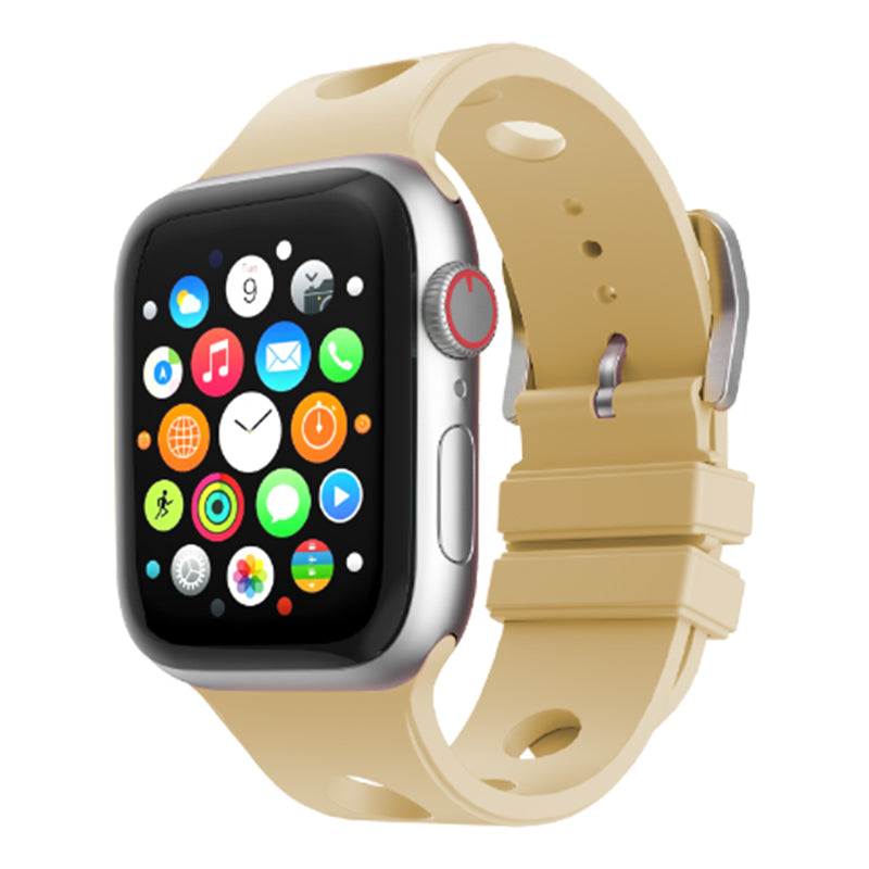 Apple Watch 38mm Delikli Tasarım Zore KRD-147 Silikon Kordon