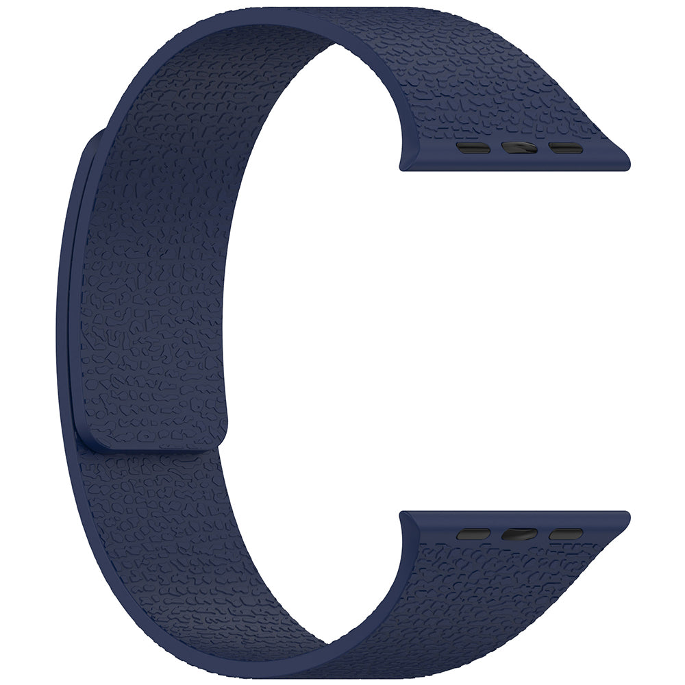 Apple Watch 38mm Zore KRD-136 Kabartma Desenli Silikon Kordon