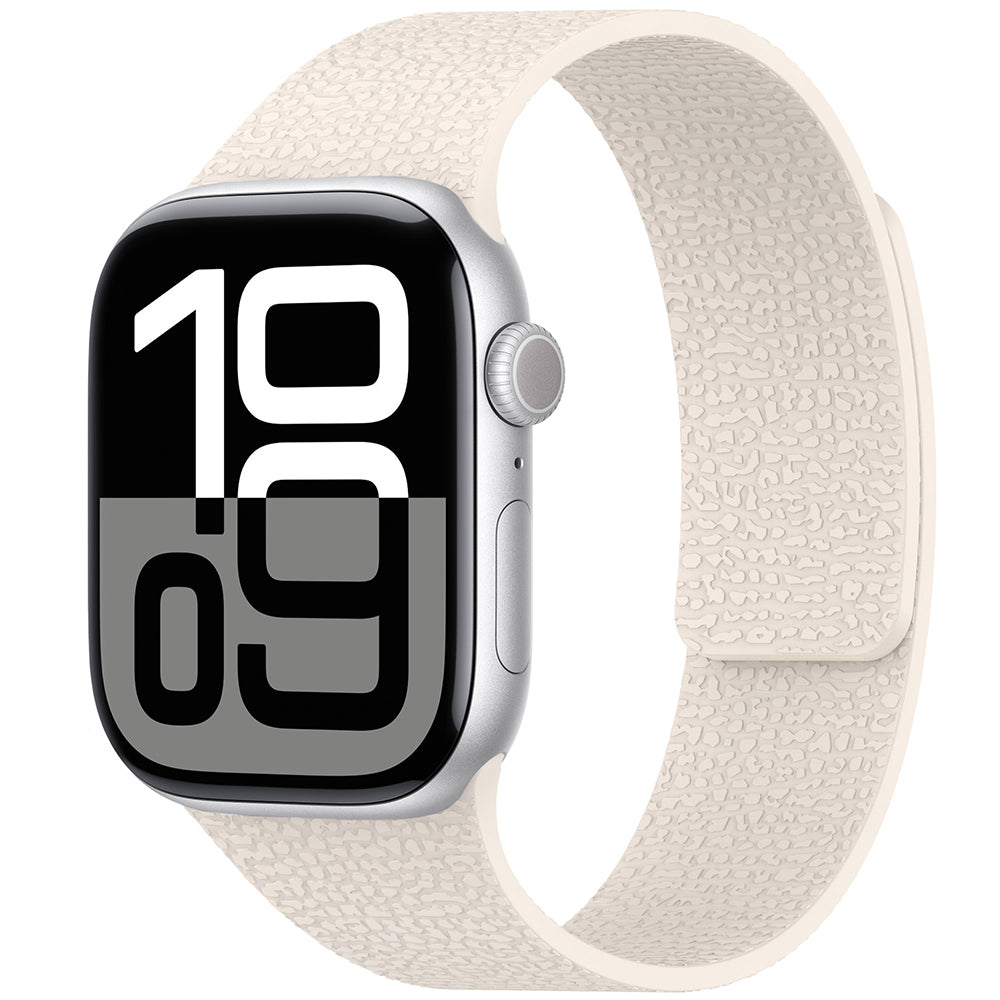 Apple Watch 38mm Zore KRD-136 Kabartma Desenli Silikon Kordon