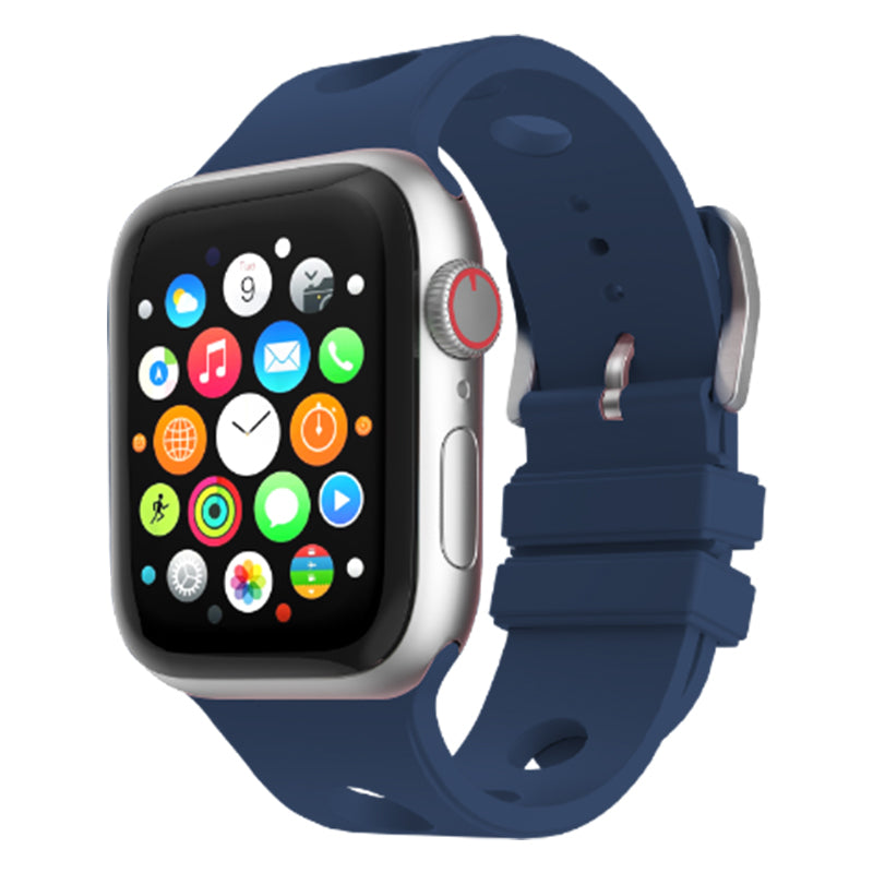 Apple Watch 40mm Delikli Tasarım Zore KRD-147 Silikon Kordon