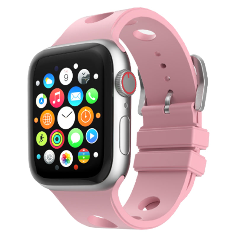 Apple Watch 40mm Delikli Tasarım Zore KRD-147 Silikon Kordon