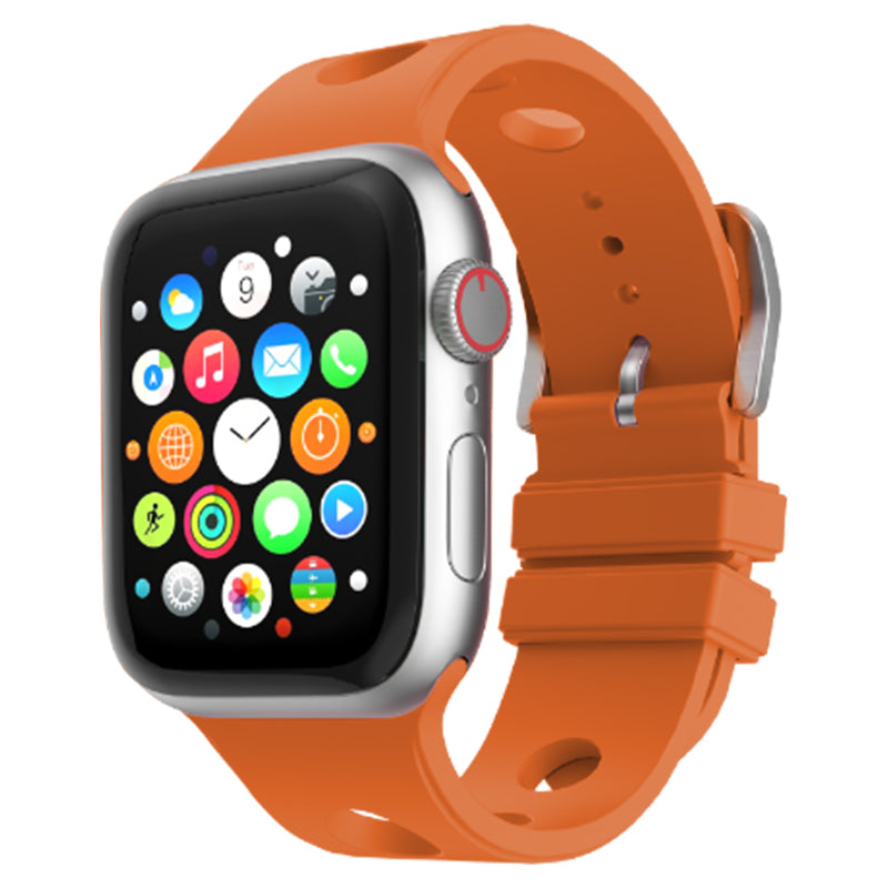 Apple Watch 40mm Delikli Tasarım Zore KRD-147 Silikon Kordon