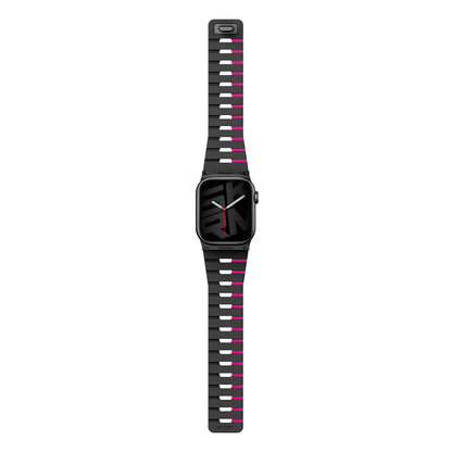 Apple Watch 40mm Skinarma Gemini Serisi TPU Magnetik Silikon Kordon
