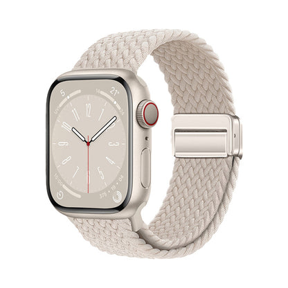 Apple Watch 40mm Zore KRD-134 Örgü Tasarımlı Hasır Kordon Strap Kayış