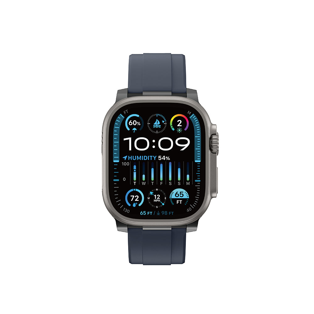 Apple Watch 42mm Amazingthing Titan Chrono Silikon Kordon