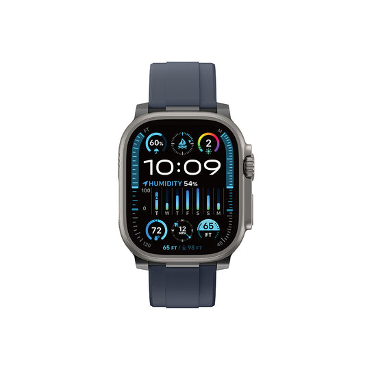 Apple Watch 42mm Amazingthing Titan Chrono Silikon Kordon