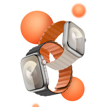 Apple Watch 42mm Benks Magnetik Tak Çıkar Silikon Strap Kayış