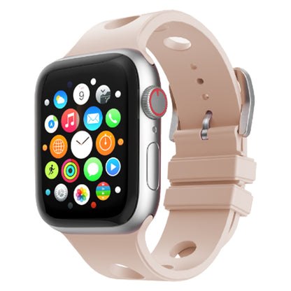 Apple Watch 42mm Delikli Tasarım Zore KRD-147 Silikon Kordon