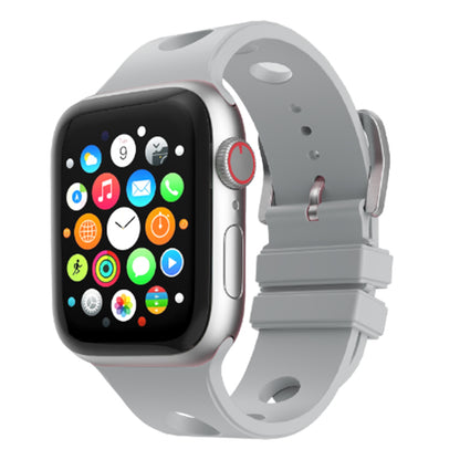 Apple Watch 42mm Delikli Tasarım Zore KRD-147 Silikon Kordon