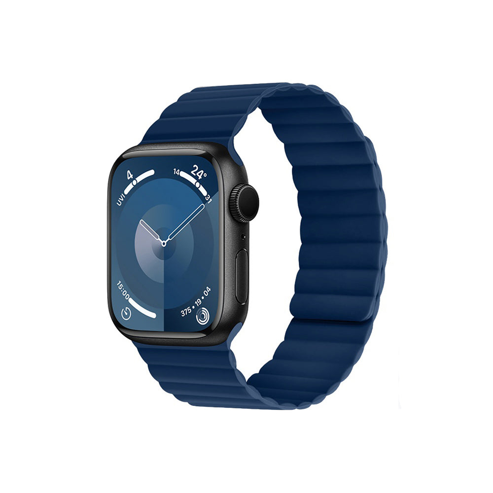 Apple Watch 42mm Kordon Raptic Magnetik Tak Çıkar Silikon Strap Kayış