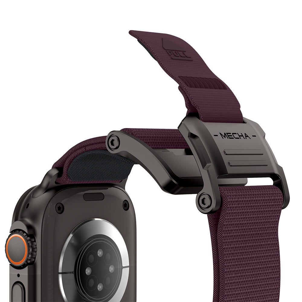 Apple Watch 42mm Mohseven iWatch Mecha Sport Hasır Kordon