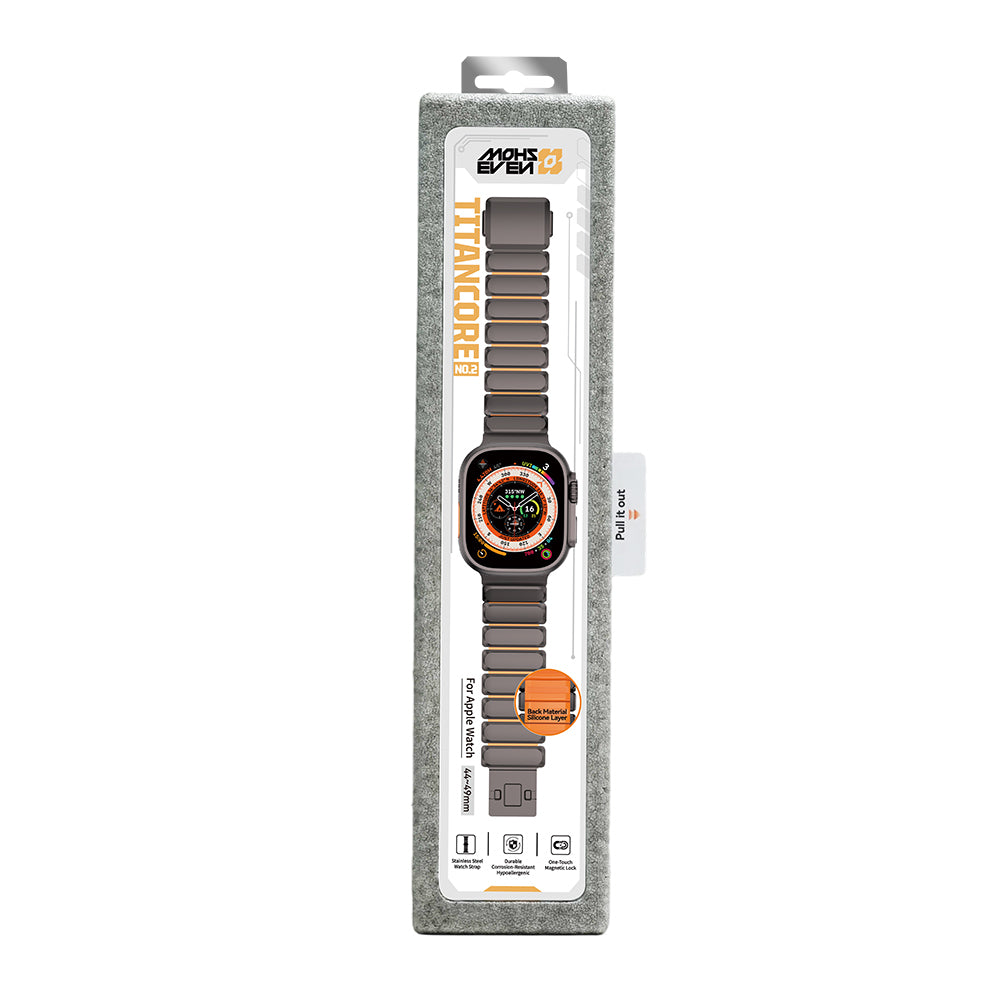 Apple Watch 42mm Mohseven iWatch Titancore No.2 Çelik Kordon