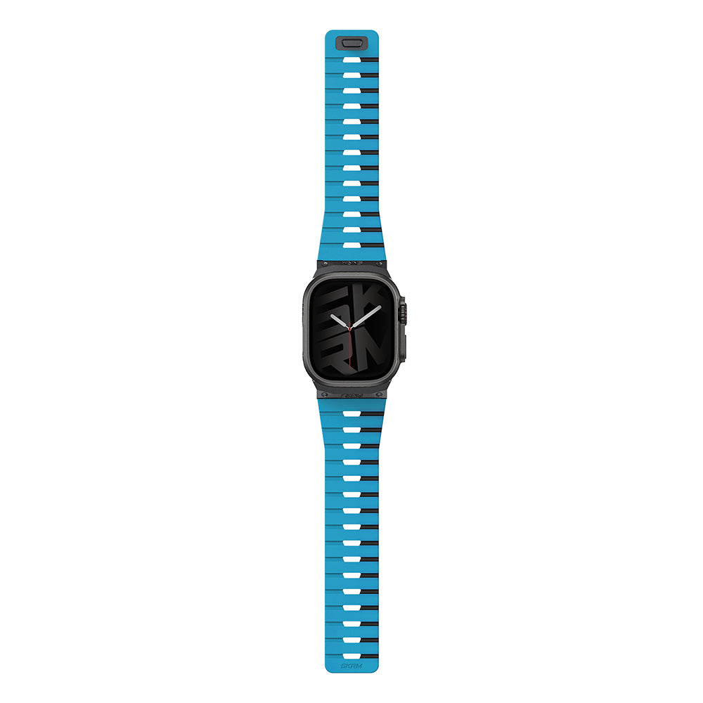 Apple Watch 42mm Skinarma Gemini Serisi TPU Magnetik Silikon Kordon
