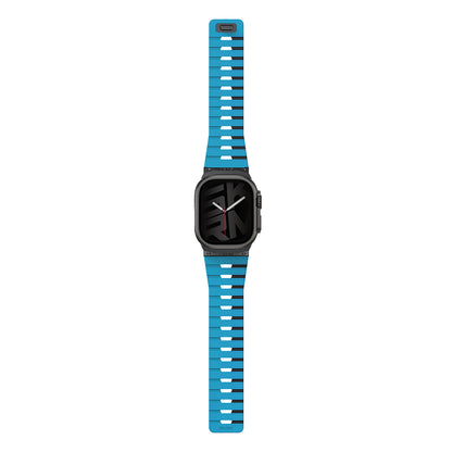 Apple Watch 42mm Skinarma Gemini Serisi TPU Magnetik Silikon Kordon