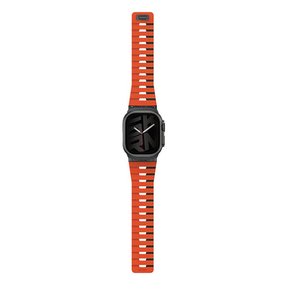 Apple Watch 42mm Skinarma Gemini Serisi TPU Magnetik Silikon Kordon