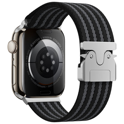Apple Watch 42mm Zore KRD-133 Naylon Kumaş Hasır Örgülü Kordon
