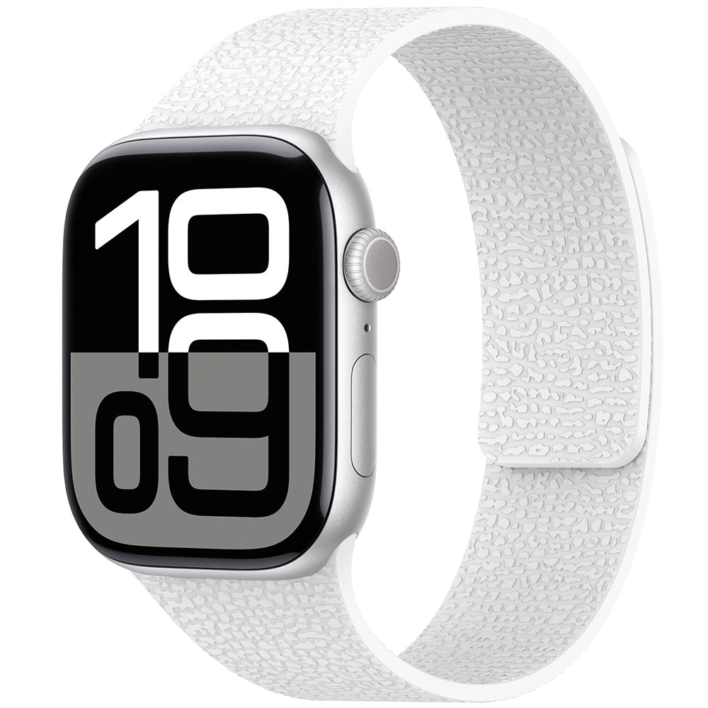 Apple Watch 42mm Zore KRD-136 Kabartma Desenli Silikon Kordon