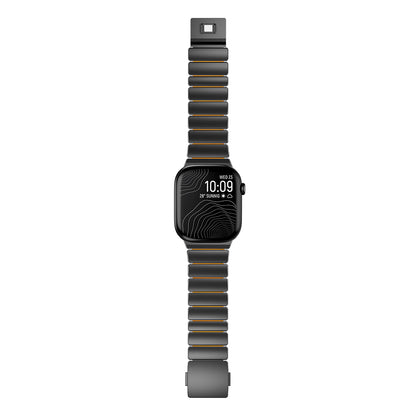 Apple Watch 42mm Zore KRD-149 Metal Silikon Kordon