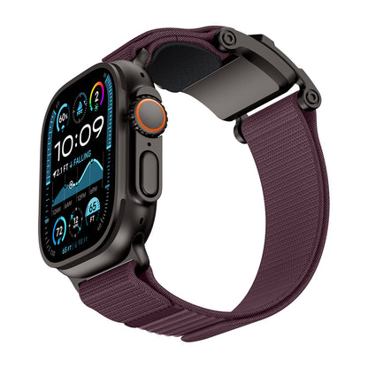 Apple Watch 44mm Mohseven iWatch Mecha Sport Hasır Kordon