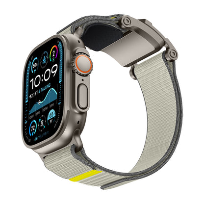 Apple Watch 44mm Mohseven iWatch Mecha Sport Hasır Kordon