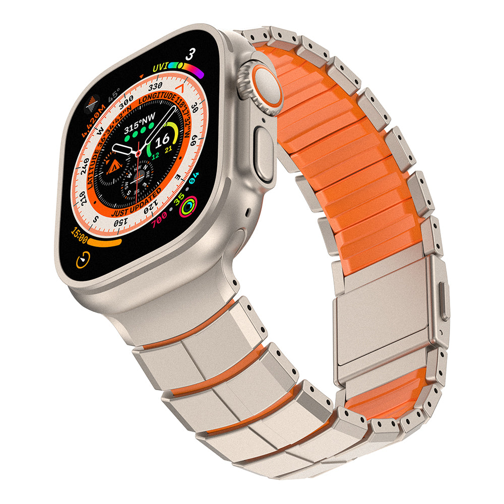 Apple Watch 44mm Mohseven iWatch Titancore No.1 Metal Kordon