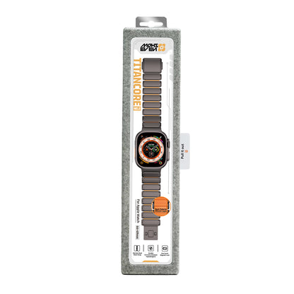 Apple Watch 44mm Mohseven iWatch Titancore No.2 Çelik Kordon
