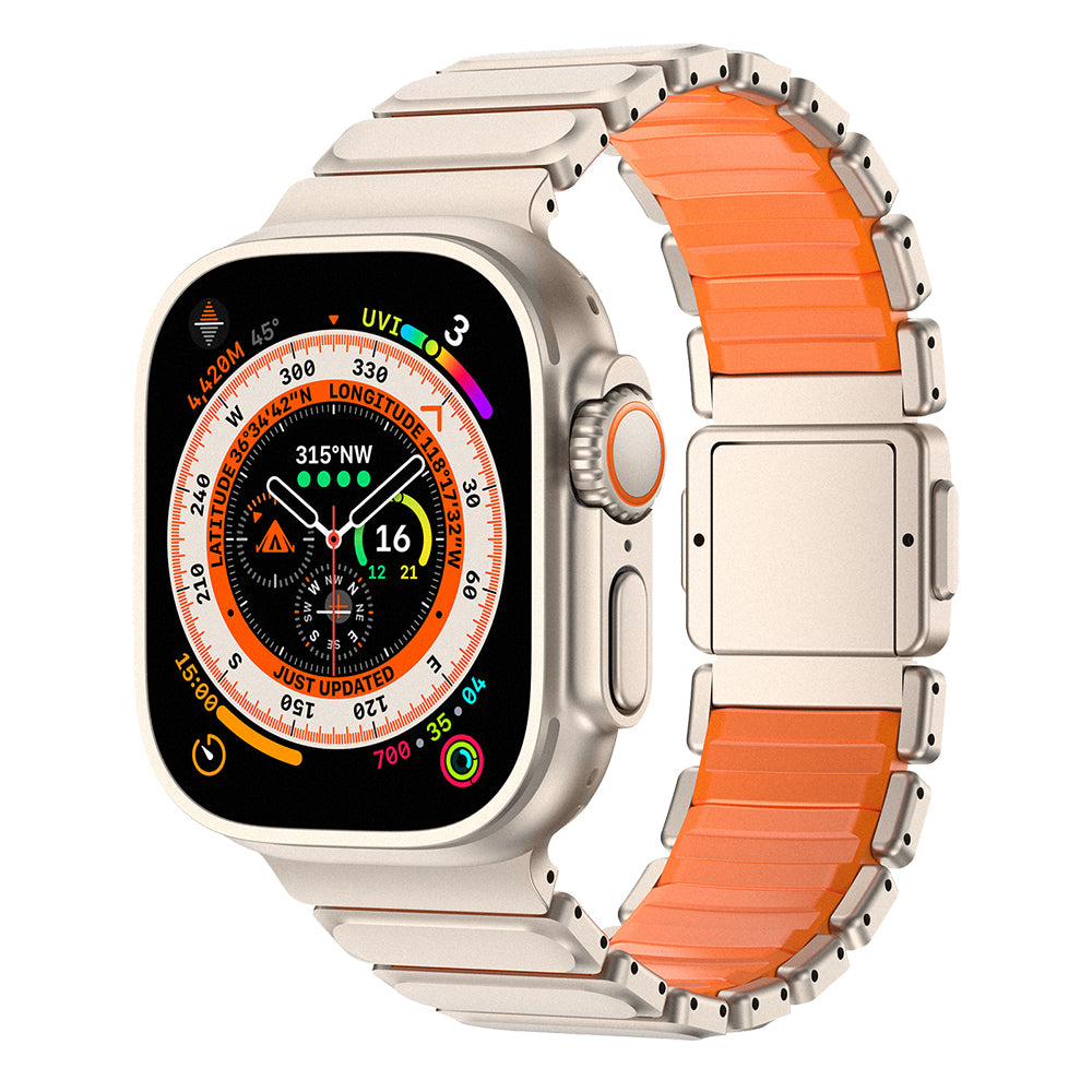 Apple Watch 44mm Mohseven iWatch Titancore No.2 Çelik Kordon
