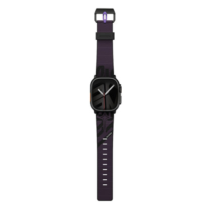 Apple Watch 44mm Skinarma Phantom Serisi Silikon Kordon