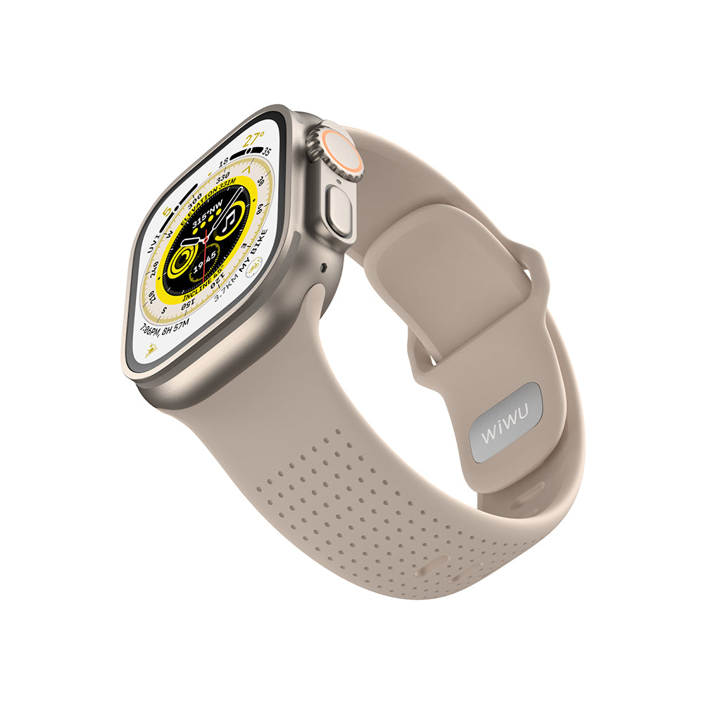 Apple Watch 44mm Wiwu Wi-WB0201 Comf Secur Serisi Silikon Kordon