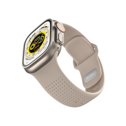 Apple Watch 44mm Wiwu Wi-WB0201 Comf Secur Serisi Silikon Kordon