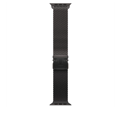 Apple Watch 44mm Zore KRD-100 Titanyum Hasır Kordon
