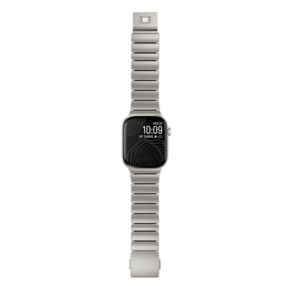 Apple Watch 44mm Zore KRD-149 Metal Silikon Kordon