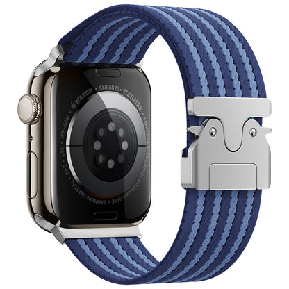 Apple Watch 45mm Zore KRD-133 Naylon Kumaş Hasır Örgülü Kordon